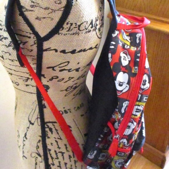 Walt Disney World Parks Backpack Mickey Mouse, Black, Adjustable Straps - Picture 6 of 16
